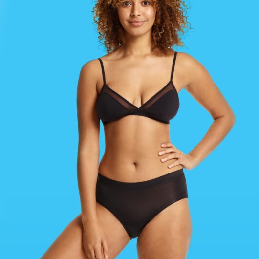 1 Pack Black Lady Leaks Workout Briefs Ladies 8-10 Ladies - Love Luna