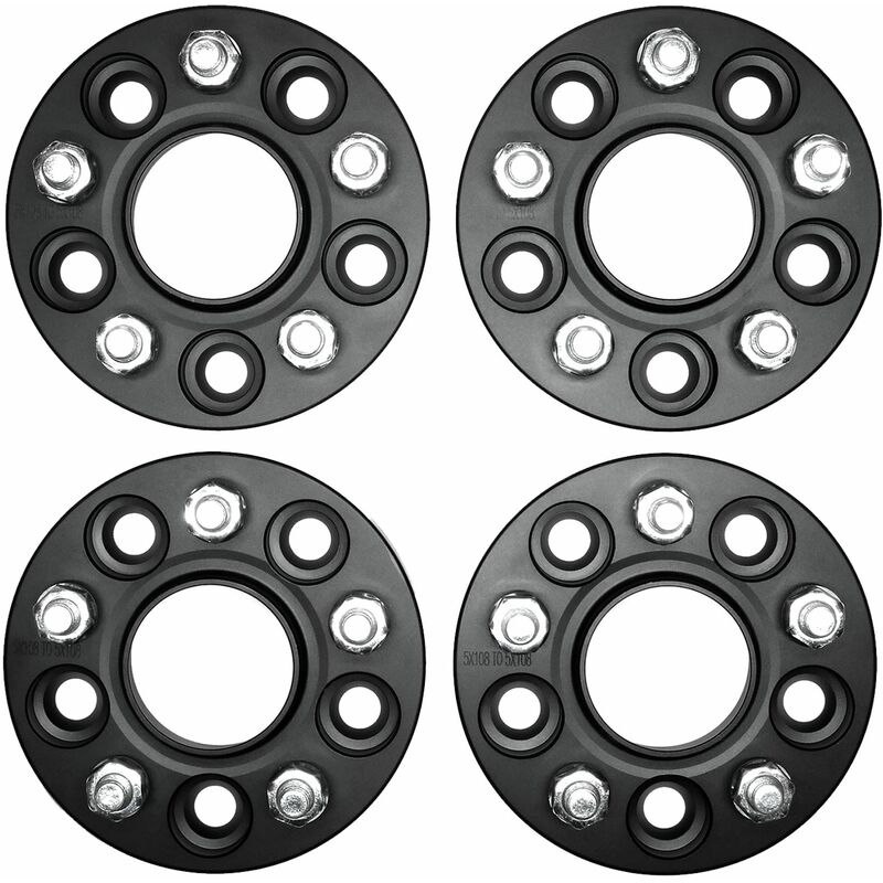20mm Wheel Spacers to fit Ford Focus MK2, MK3. RS, ST. T4 Hub Centric