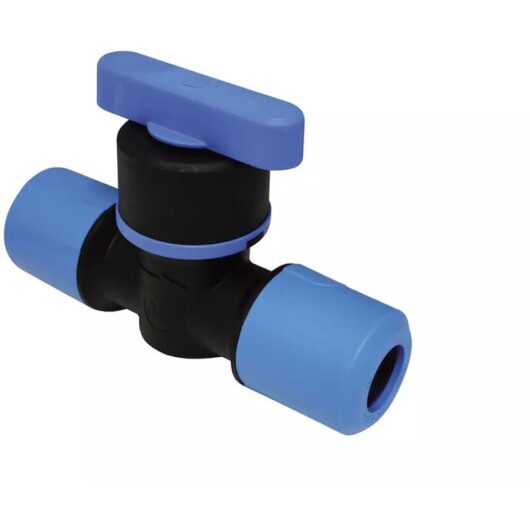 Blue Stop Tap 20 x 20mm UGSTV2020 - John Guest Speedfit