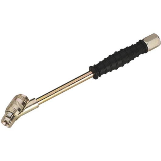 Connector Twin Clip-On Type for Tyre Inflators 1/4''BSP Fitting SA37/C/CLIP - Sealey