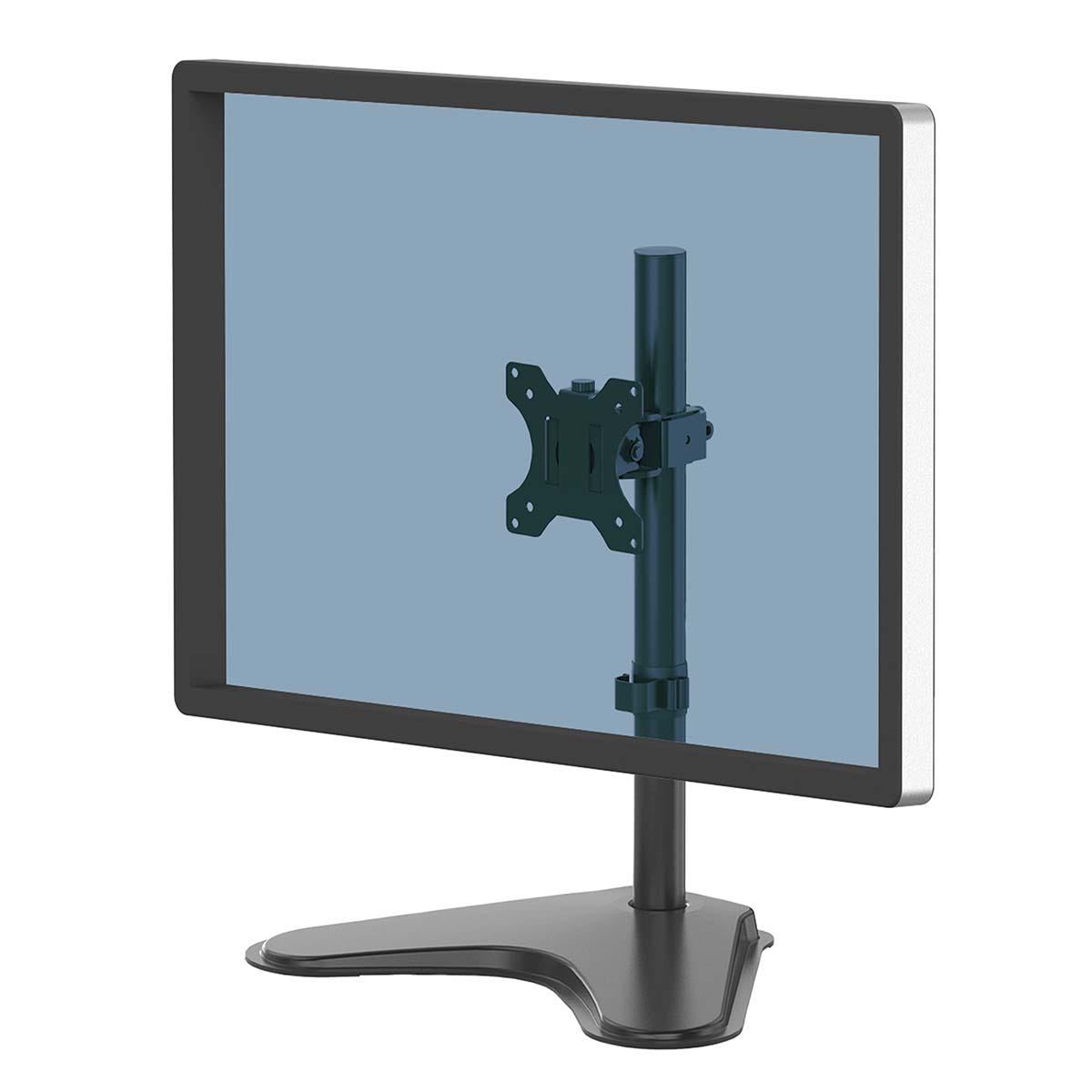 Fellowes Seasa Freestanding Monitor Arm for 8KG 32 Inch Screens, Black