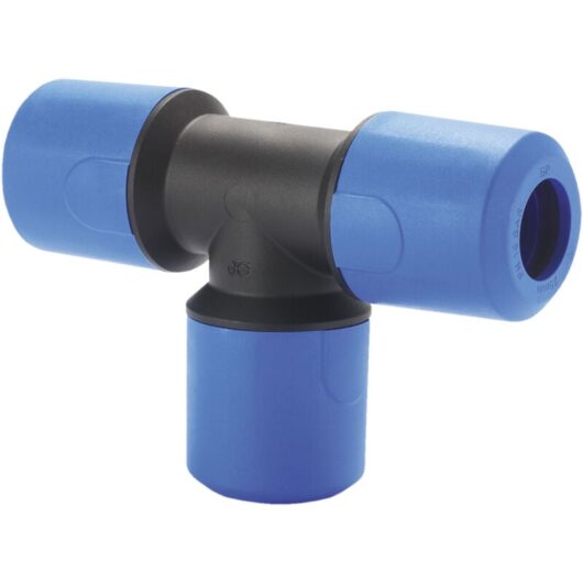 John Guest Speedfit - Blue Reduced Tee 32mm x 32mm x 25mm UG232AB