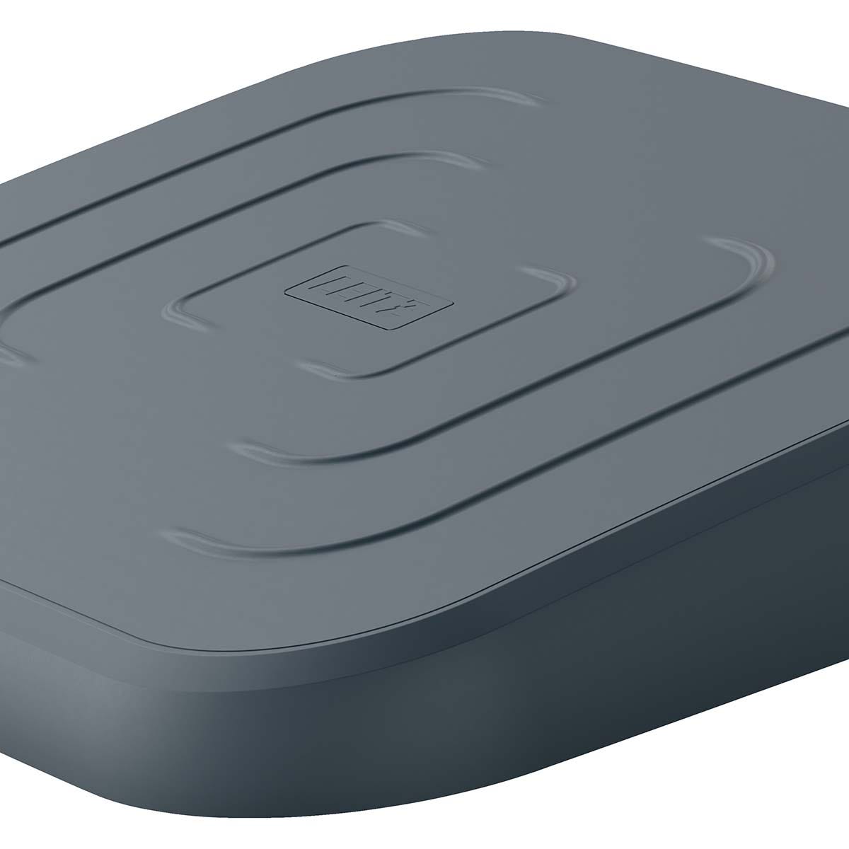 Leitz Ergo Adjustable Desk Foot Rest, Dark Grey