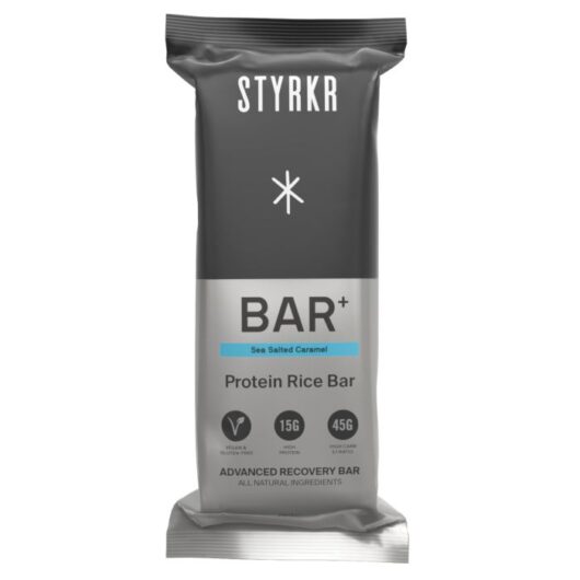 Styrkr Bar+ Recovery Bar - 12 Pack - Sea Salted Caramel