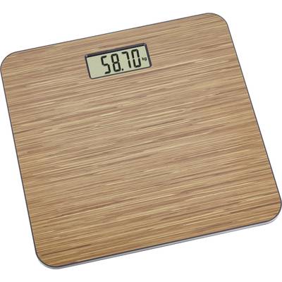 TFA Dostmann RUMBA Bathroom scales Weight range=150 kg Wood