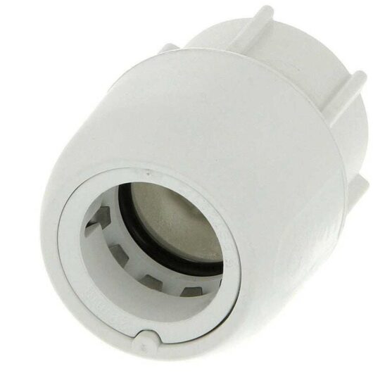 Wavin - HD26A/15W Hep2O Hand Titan Tap Connector White 15x1/2 bsp