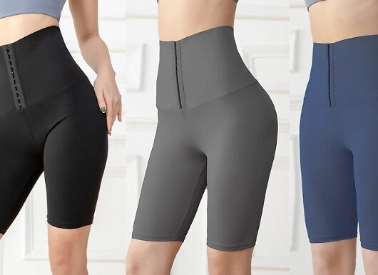 Women's Corset-Style Waist Trainer Shorts or Leggings - 3 Sizes, 3 Colours