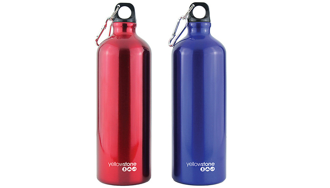 Yellowstone Double Wall Metal Water Bottle 1L