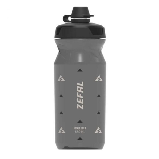 Zefal Sense Soft 65 No Mud Bottle - Smoked Black