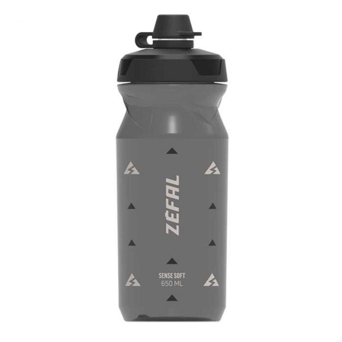 Zefal Sense Soft 65 No Mud Bottle - Smoked Black