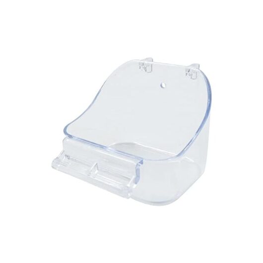 12.8x9.5x10cm Bird Bath Bird Bath Shower - Transparent Bathtub Cage Cleaning Bathing Tool Hanging Bathtub for Bird Parrot Budgie for Small Bird