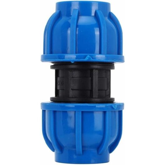4Pcs pe Plastic Straight Connector 32mm to 32mm Water Pipe Adapter Straight Connector Water Pipe Fitting Tube Connectors