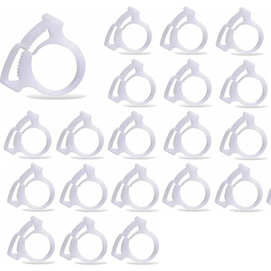 Csparkv - 20pcs B15 Pool Sweeping Hose Fixing Clips, Fit for Polaris 180 280 360 380 480 Pool Cleaner