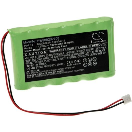 Replacement Battery compatible with Compex Theta-Pro, Theta Stim, Theta-Stim, Top Fitness Medical Equipment (1800mAh, 7.2V, NiMH) - Vhbw