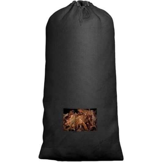 200 x 130 cm Lawn Tractor Leaf Bag Large Capacity for Quick Leaf Collection, Fits Most Riding Mowers