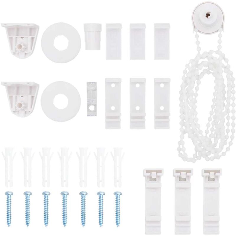 Vidaxl - 30 Piece Roller Blind Fittings 18 mm