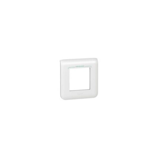 078722 - Mosaic Plate - 2 Modules - antibacterial - Legrand