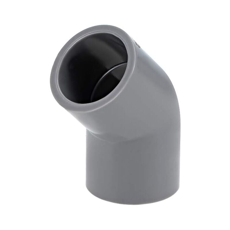 10pcs 20mm grey 45 degree elbow PVC pipe fittings