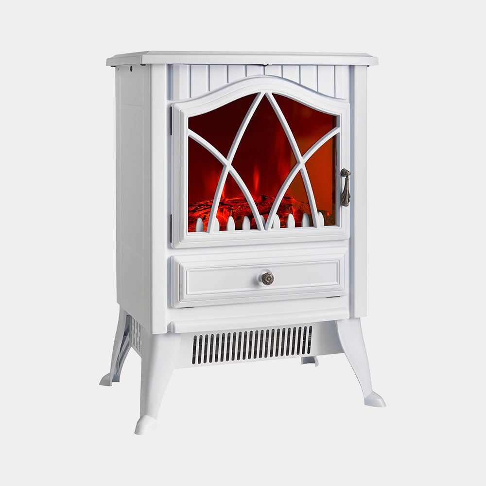 White Stove Heater - 1800W