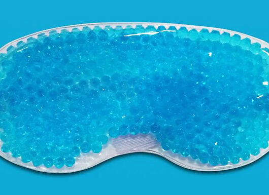 1, 2 or 3 Glamza Cooling & Heating Gel Bead Eye Masks