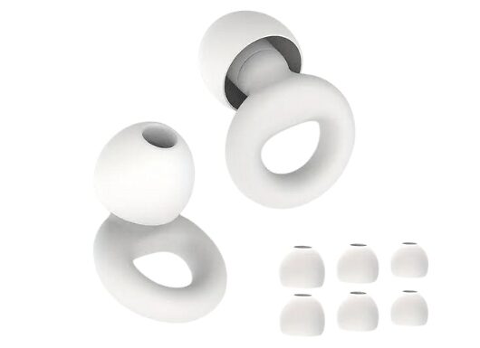 1 or 2-Pack of Noise Reduction Silicone Earplugs - 8 Colours
