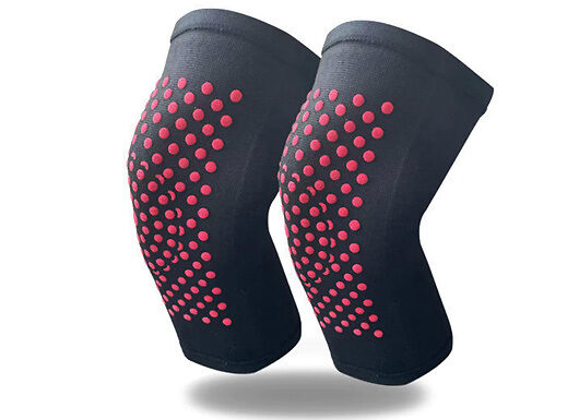 1 or 2 Self-Heating Knee Compression Pads - 2 Colours & 3 Sizes