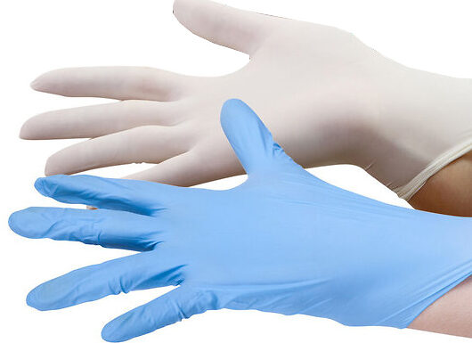 100 x Powder Free Disposable Gloves - 3 Sizes