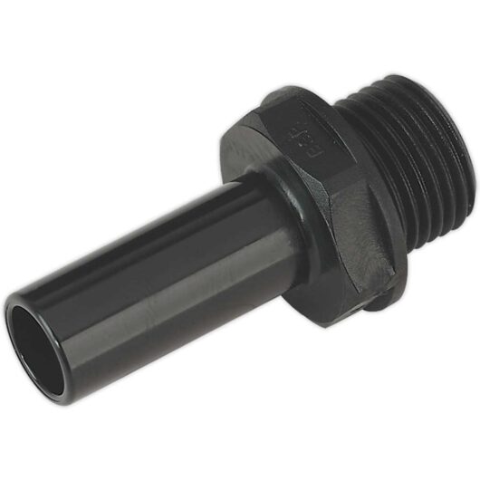 Sealey 1/2" BSP Stem Adaptor for CAS Fast Fit Systems 15mm Pack of 2