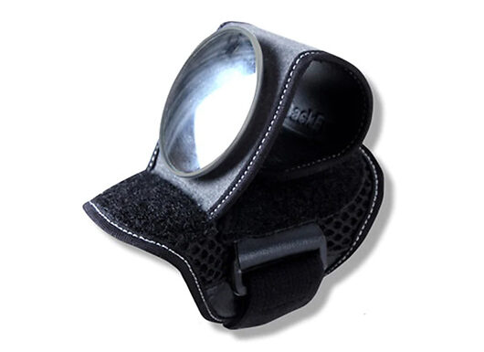 Wide Angle Bike Rear View Mirror Wristband