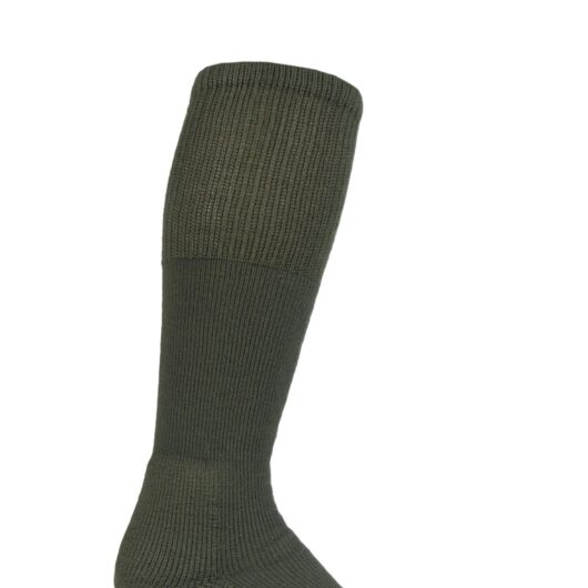 1 Pair Olive Military Boot Over the Calf Socks Men's 5-8 Mens - Thorlos