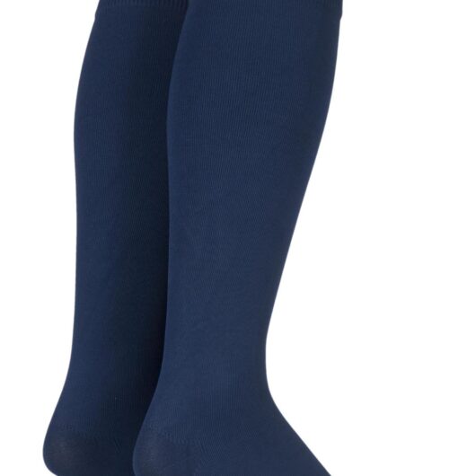 2 Pair Navy Footnurse Energising Compression Socks Men's 6-11 Mens - Iomi