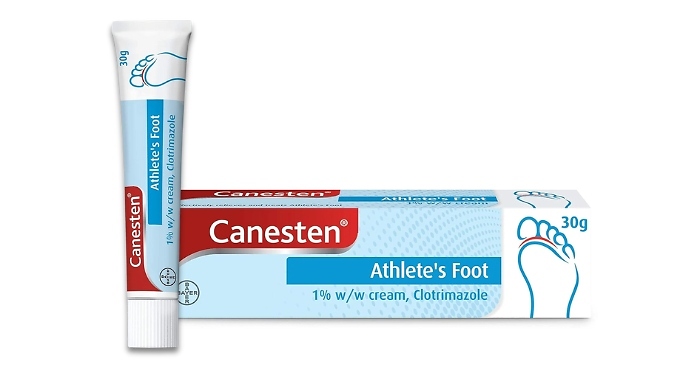 2 or 3-Pack of Canesten Athlete's Foot Cream - 30g