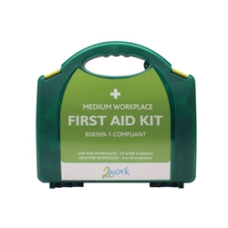 2Work Medium BSI First Aid Kit