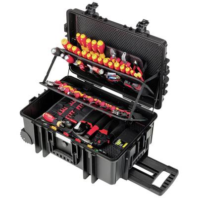 Wiha 42069 Electrical contractor, Trades person, Apprentices, Professionals, VDE Tool box (+ tools) 113-piece (L x W x H) 625 x 440 x 280 mm
