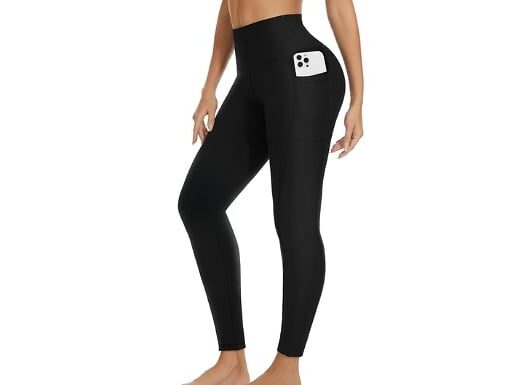 Women's Fleece Lined Leggings - 3 Colours & 5 Sizes
