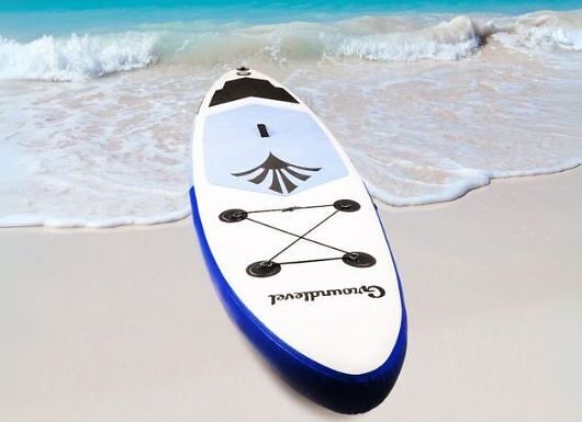 XXL Inflatable Paddle board with Non Slip Deck Pad
