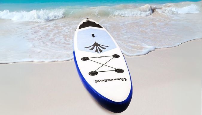 XXL Inflatable Paddle board with Non Slip Deck Pad