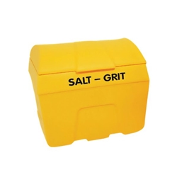 Yellow Winter Salt/Grit Bin No Hopper 400 Litre