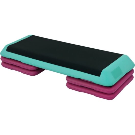 HOMCOM 10/15/20cm Aerobic Steppers Compact Stepper for Indoor Exercise Workout