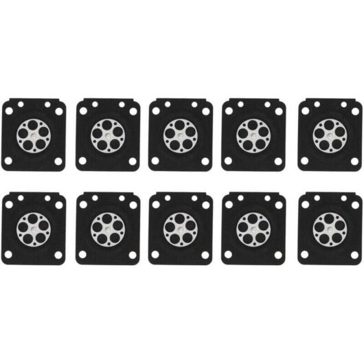 Ymyny - 10pcs Chainsaw Carburetor Parts Carburetor Diaphragm Gasket Set Fit for ZAMA180 mumu