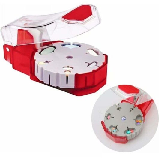 Ymyny - 1pcs Pill Cutter, Crushed Vitamin Tablets, Transparent Pill Divider for Splitting and Carrying Daily Medicines mumu