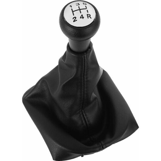 Ymyny - Car Manual Transmission Shift Knob Dustproof Accessories Gear Stick Set Gear Lever Head Fit for 207 307 Logo