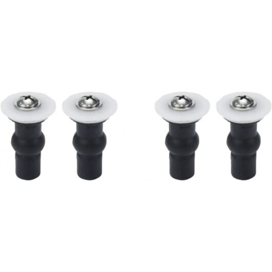 Ymyny - Toilet seat accessories, 4-pack toilet seat hinge screws toilet seat fixings