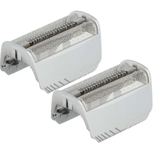 vhbw 2x Dual Shaver Foil compatible with Braun 7526, 7515, 7564, 7546, 7570, 7630, 7520, 7540, 7516, 7650, 7664, 7640, 7680, 7690, 7763 + Frame