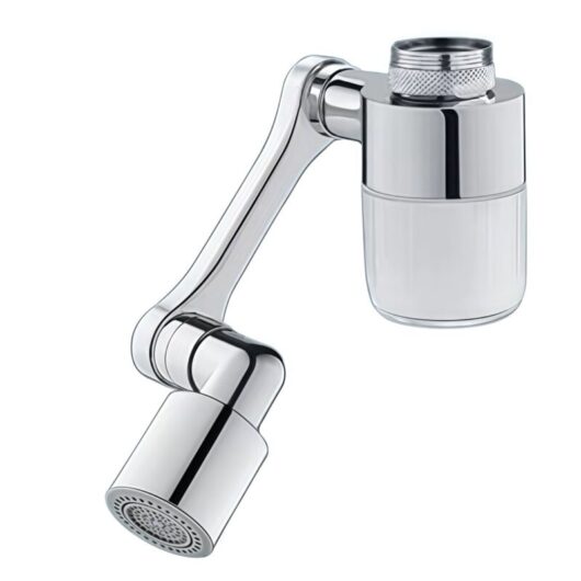 1080 ° splash proof robotic arm universal filter faucet with filter