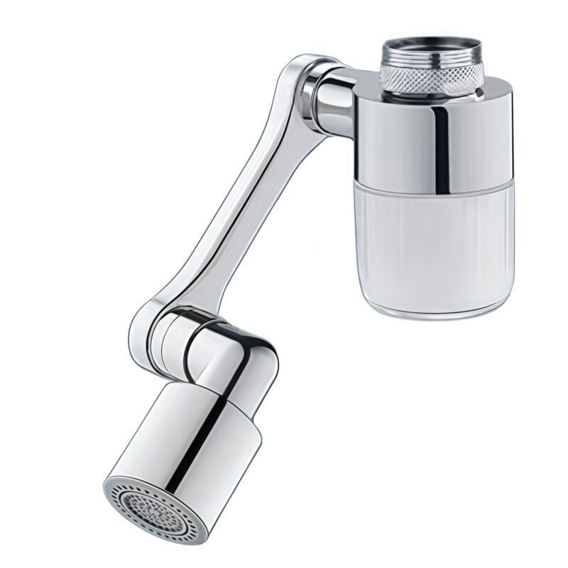 1080 ° splash proof robotic arm universal filter faucet with filter