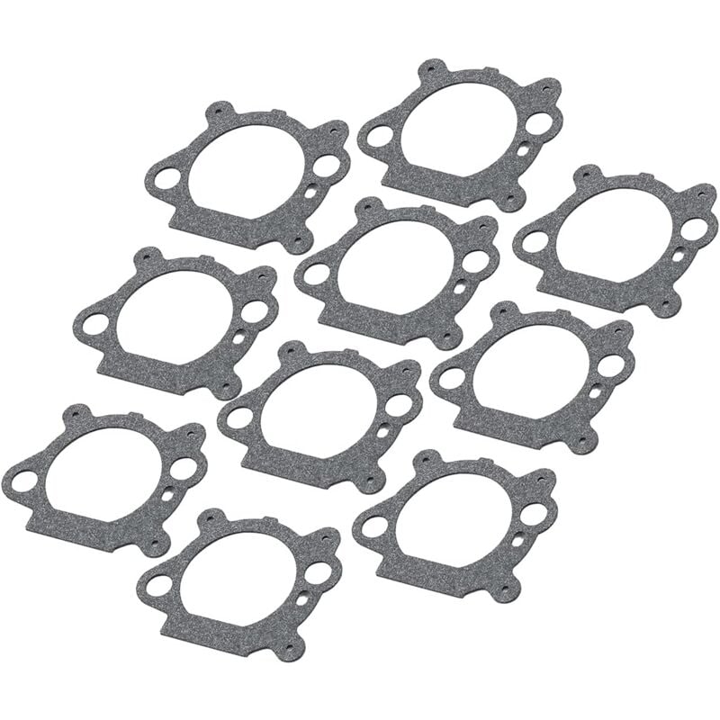 10 Pack 795629 Carburetor Gasket Replacement for Briggs & Stratton 272653 272653S 4156, Fits 625-675 Series, 122000 Quantum Series Engines