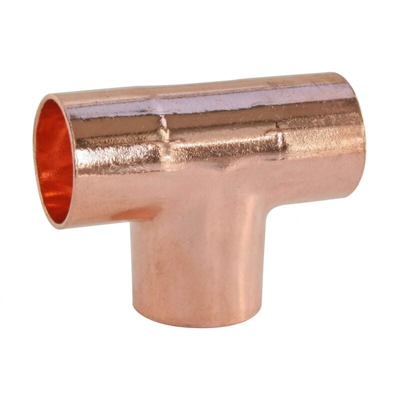 Copper Solder Fitting - Equal Tee Fitting D16mm (10 Pieces)