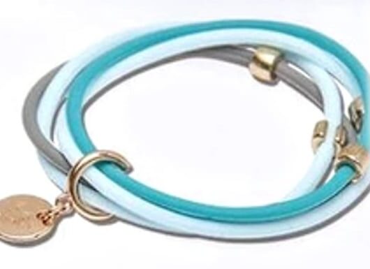 1 or 2-Pack of Glamza Mosquito Repelling 4-Band Bracelets - 2 Colours