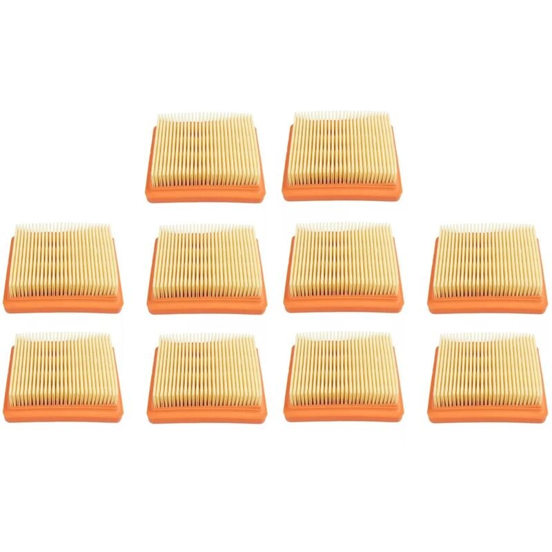 10 Pack, Air Filter Part 4180-141-0300 Fits Many Stihl String Trimmer Models for FS89 FS91 FS111 FS131 4180 141 0300